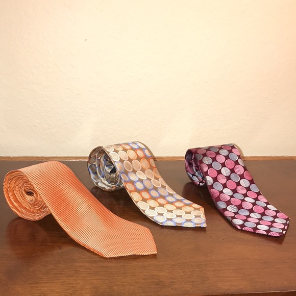 3 Michael Kors Silk Neckties, EUC! - Picture 2 of 10